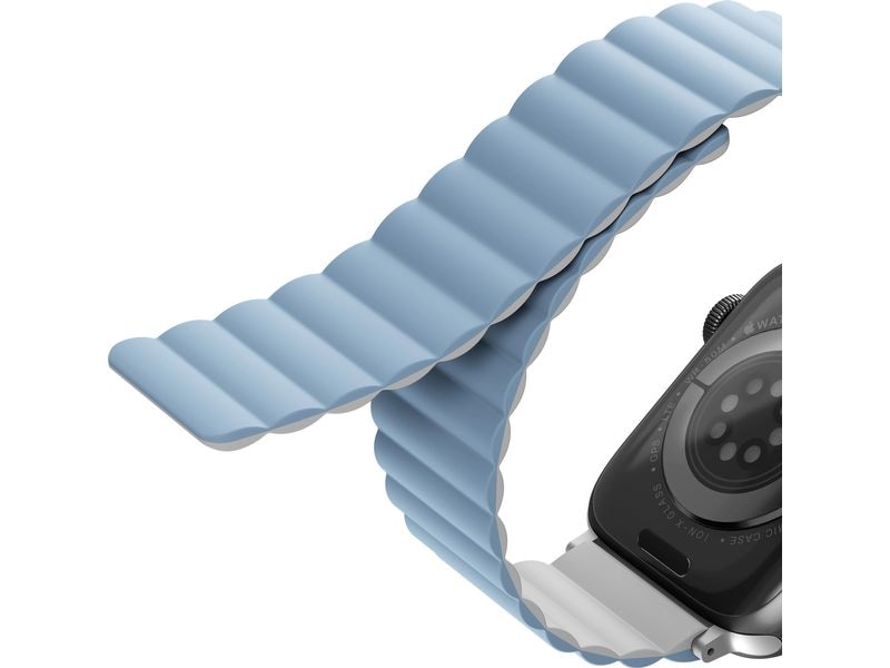 Uniq Armband Revix Apple Watch 40/41/42 mm Weiss Blau Passend zur Apple Watch 40/41/42 mm