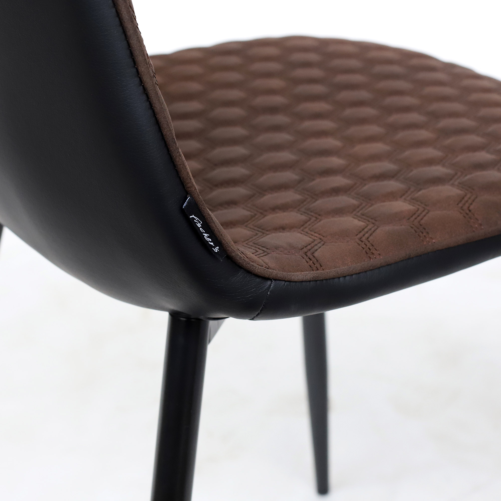 Stuhl 'Allier', braun, B 50 cm, T 50 cm, H 90 cm von fischer's lagerhaus
