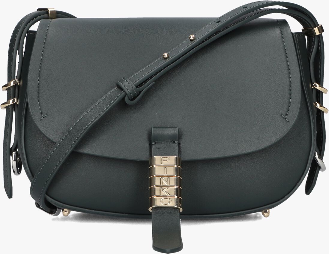 groene pinko schoudertas saddle mini