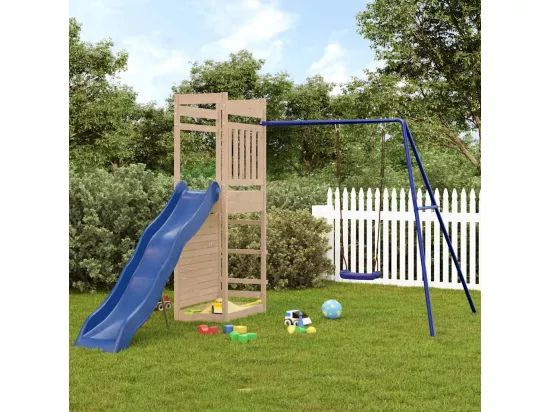 Aire de jeux d'extérieur bois de pin massif