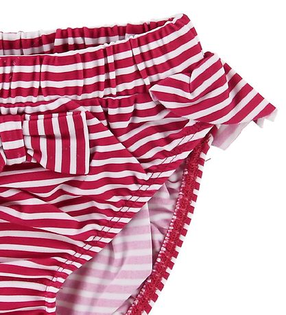 Petit Crabe Bikinihöschen - Zoe - UV50+ - Rot/Weiß gestreift