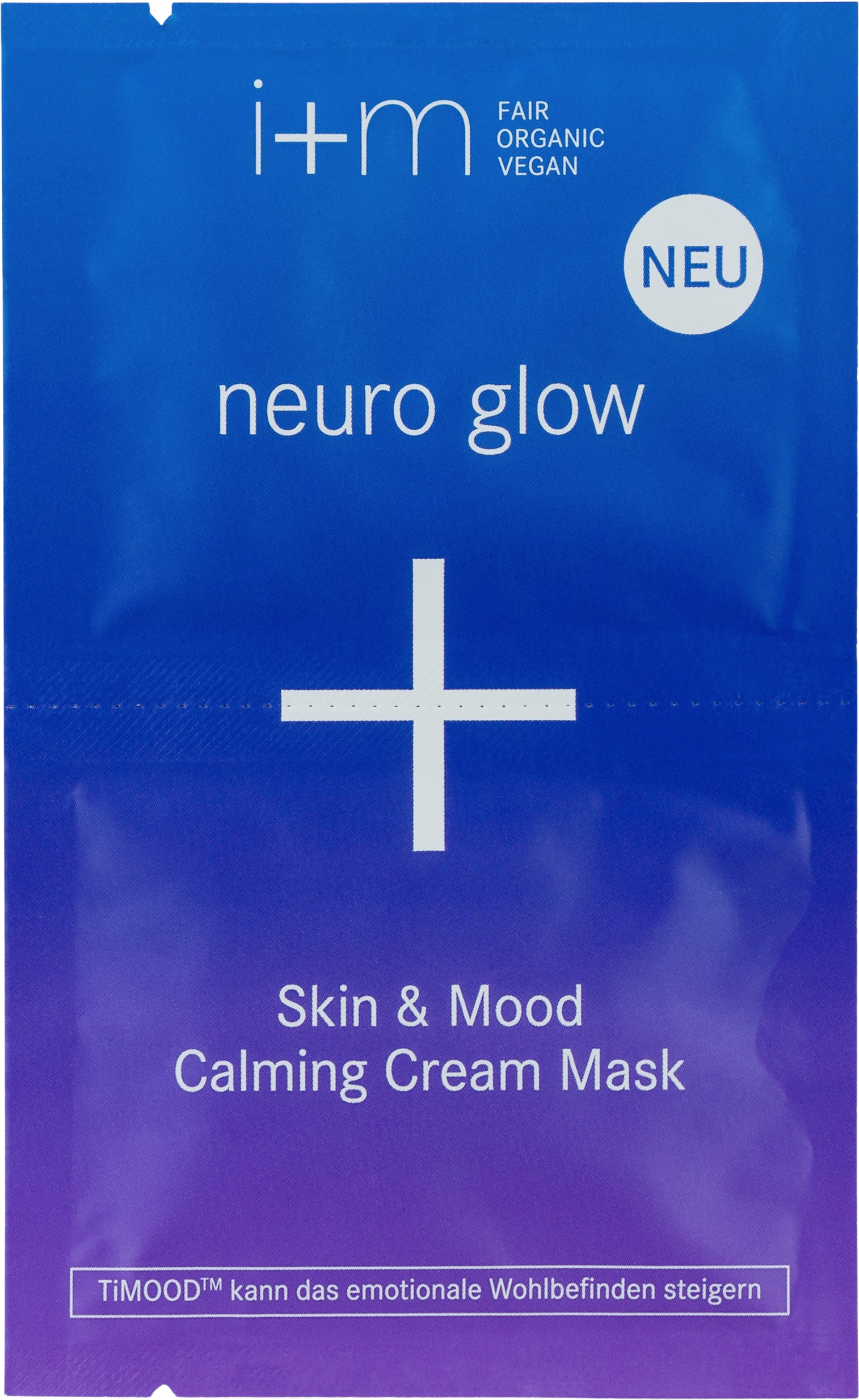 i+m  neuro glow Skin & Mood Calming Cream Mask, 8 ml