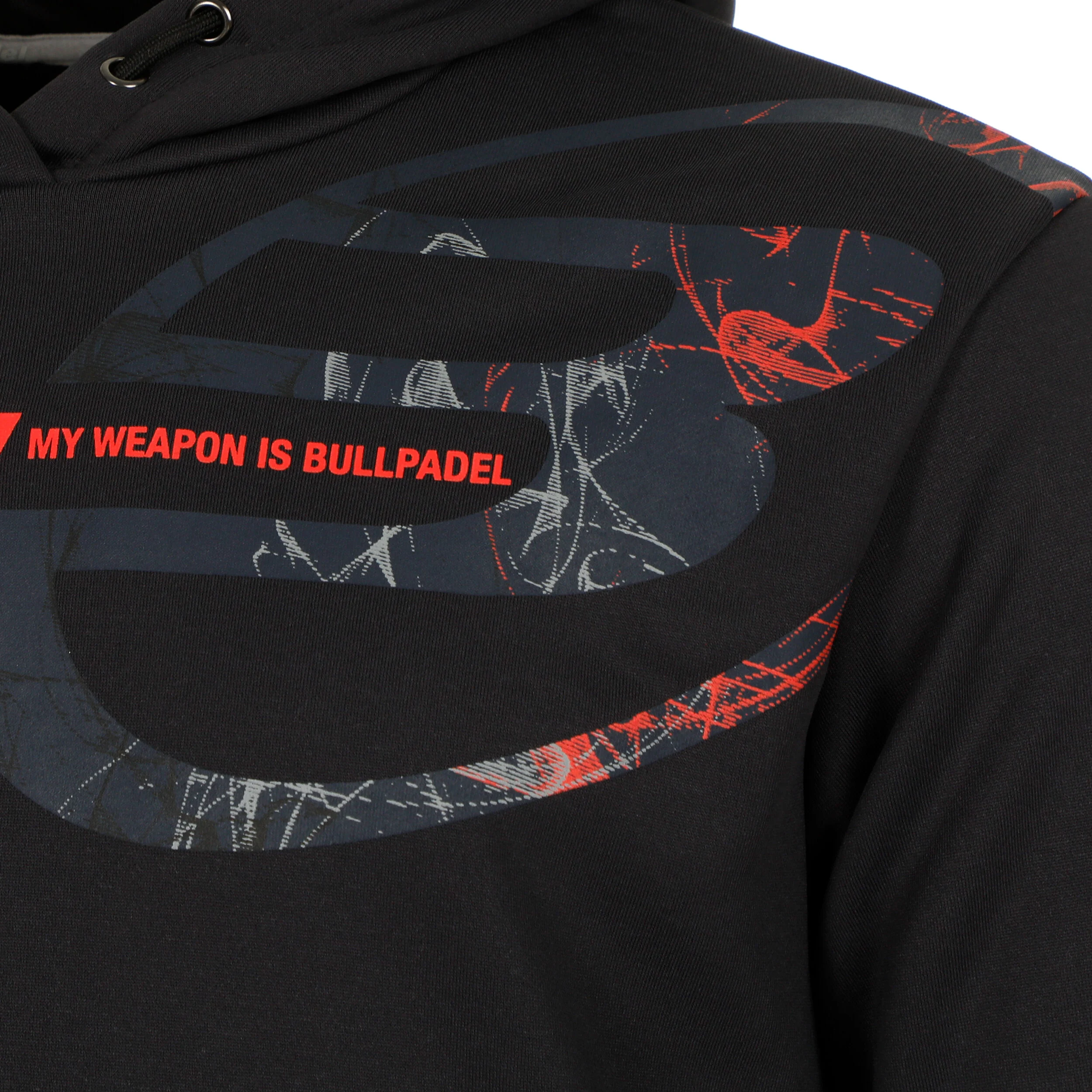 Bullpadel Baiona Sweat À Capuche Hommes - Anthracite