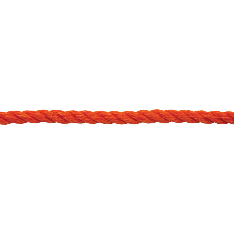 Koord gedraaid Oranje 12mm