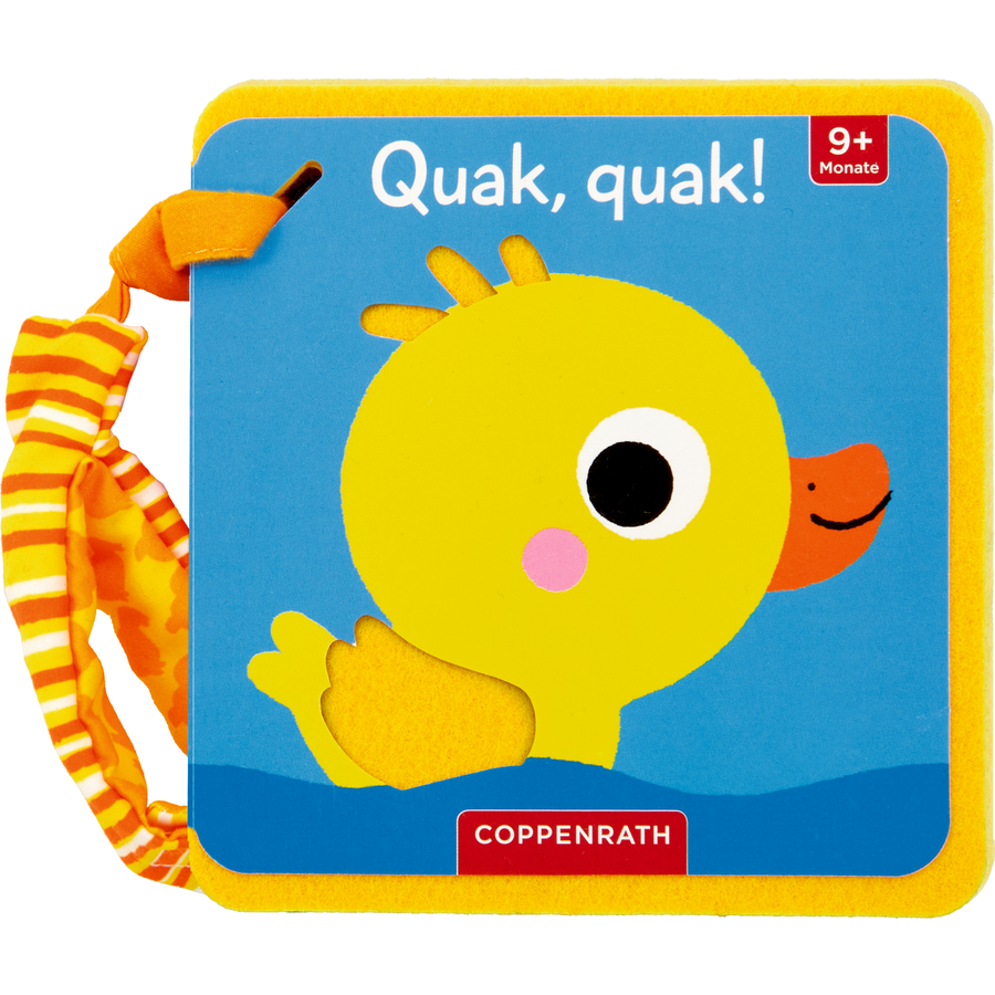 Coppenrath Mein Filz-Fühlbuch für den Buggy: Quak, quak!