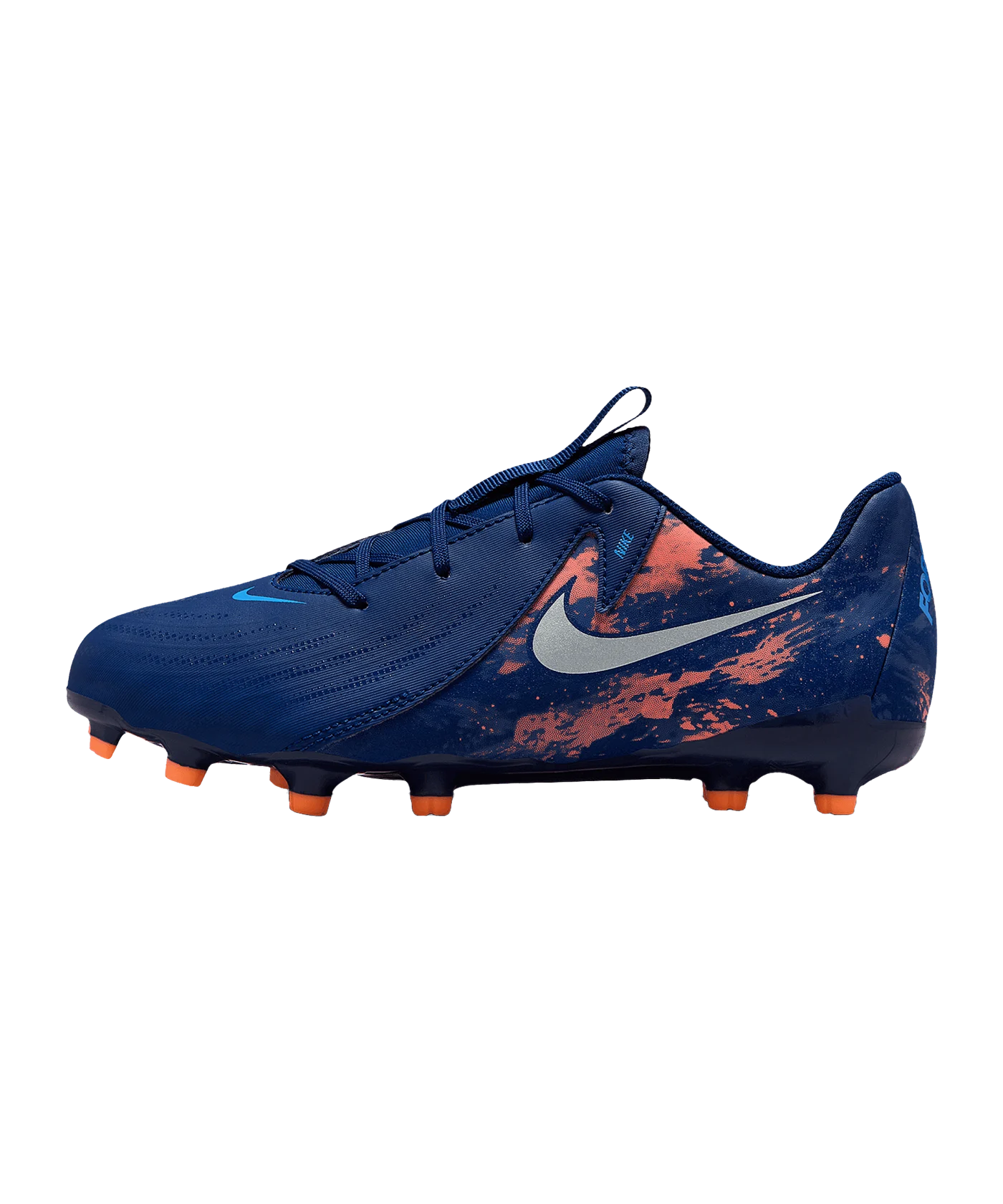 Nike Jr Phantom GX II Academy FG/MG Erling Haaland Kids Blau F400