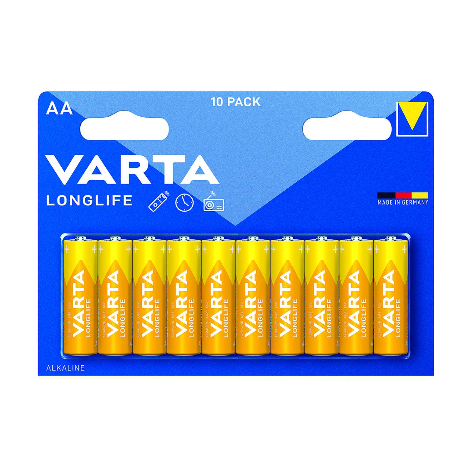 VARTA Batterie 10er Longlife AA