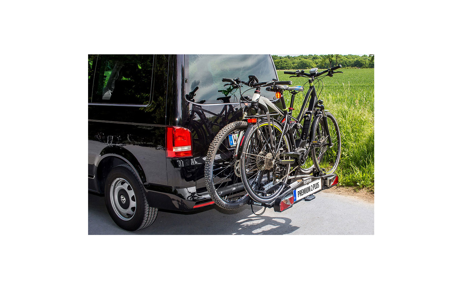 Eufab Premium 2 Plus Fahrradträger für Anhängerkupplung