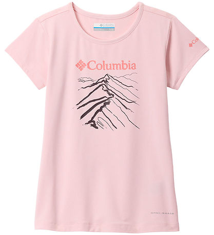 Columbia T-Shirt - Tech Trail™ - Satin Pink Heather