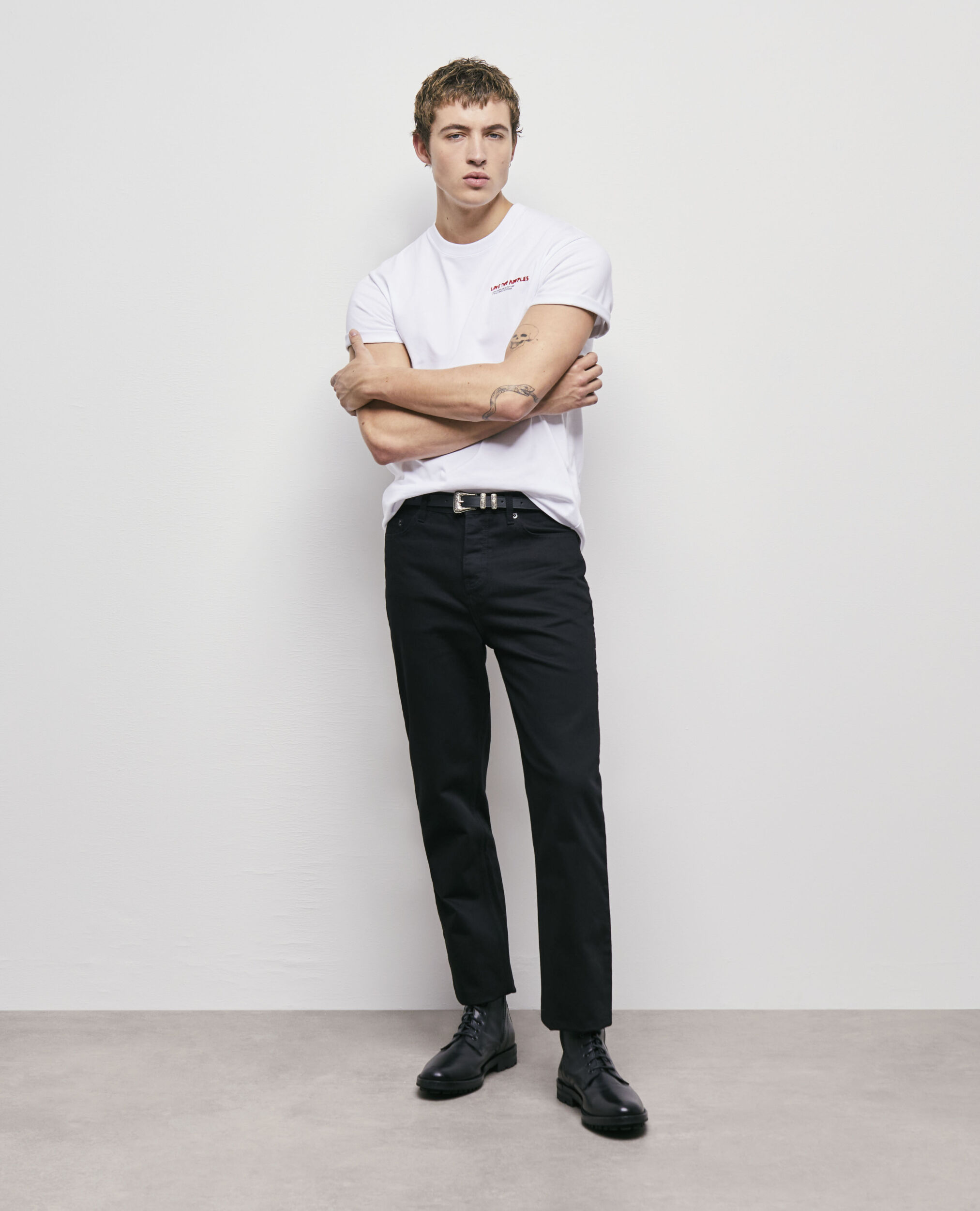 T-shirt I Love Kooples blanc