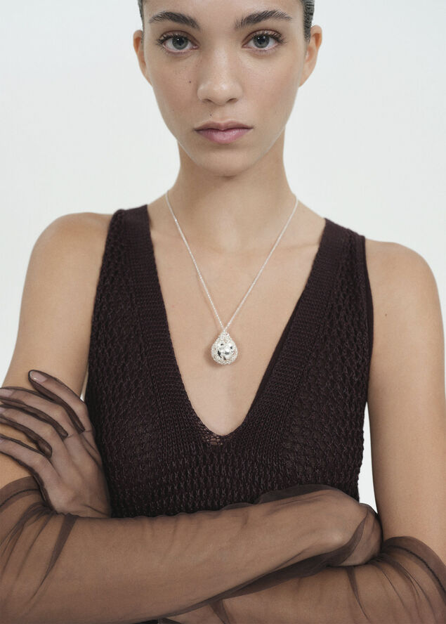 MANGO NECKLACE. -- CATCHER Silver