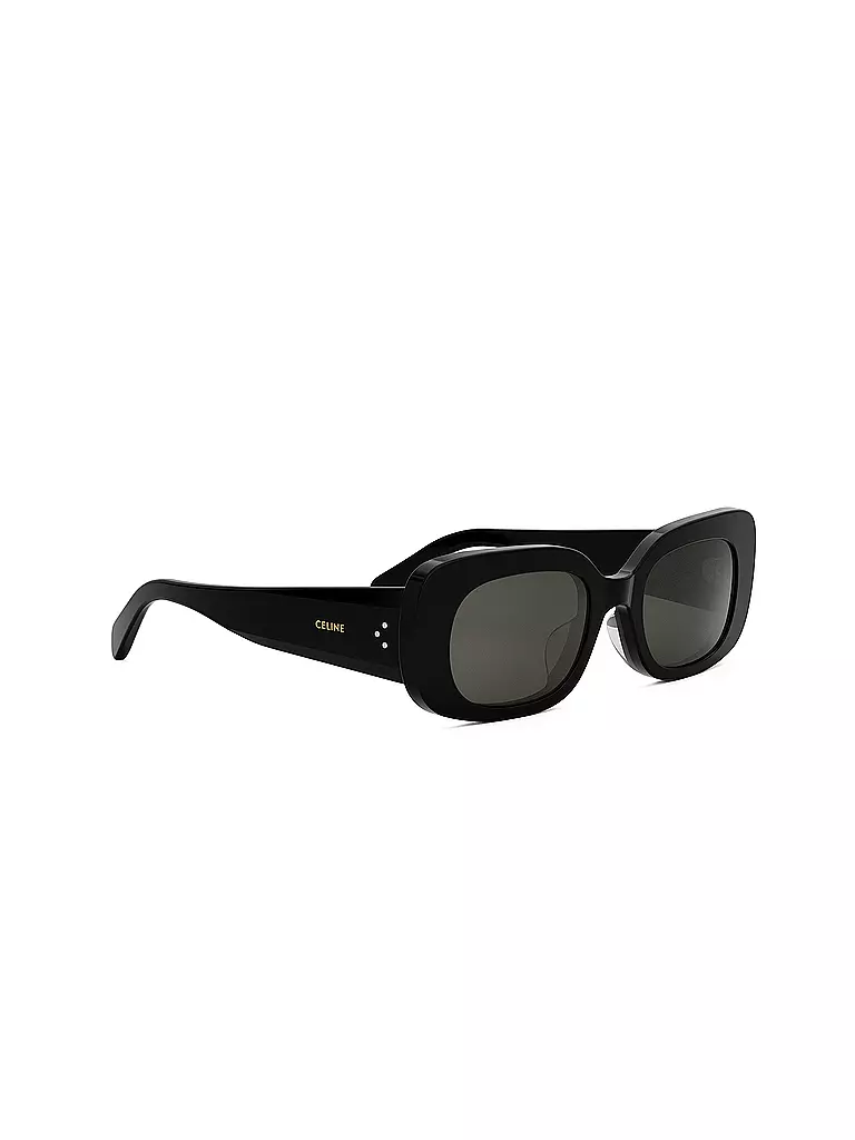 CELINE CELINE 3 Dots schwarze eckige Sonnenbrille schwarz