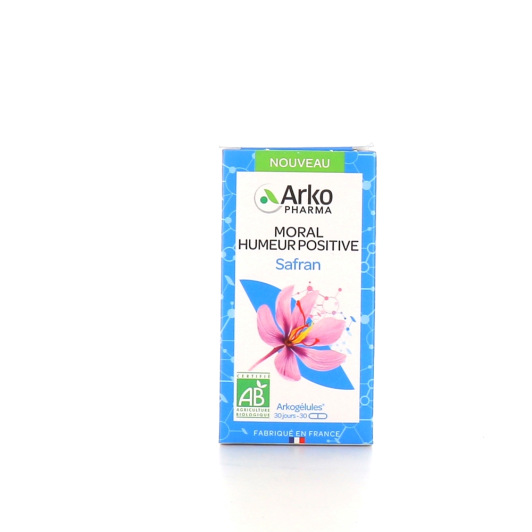 Arkogélules safran bio - Complément alimentaire humeur positive
