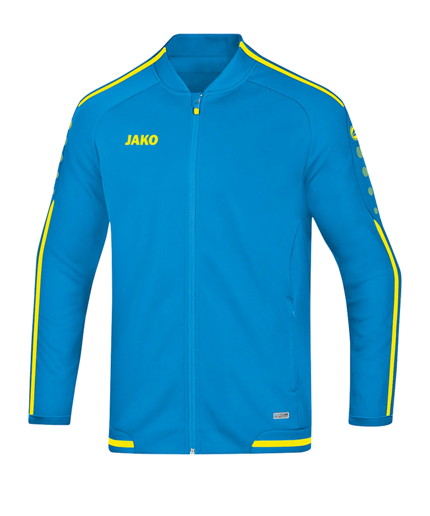 JAKO Striker 2.0 Freizeitjacke Blau Gelb F89