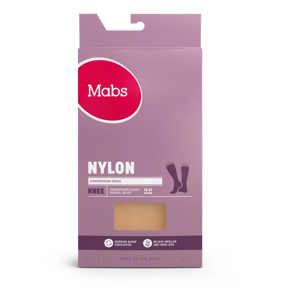 Mabs Nylon Knee Sand - Flere størrelser
