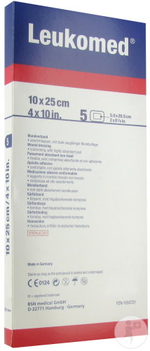 Leukomed Pansement Stérile 10x25cm Pièces 5 (7238011)