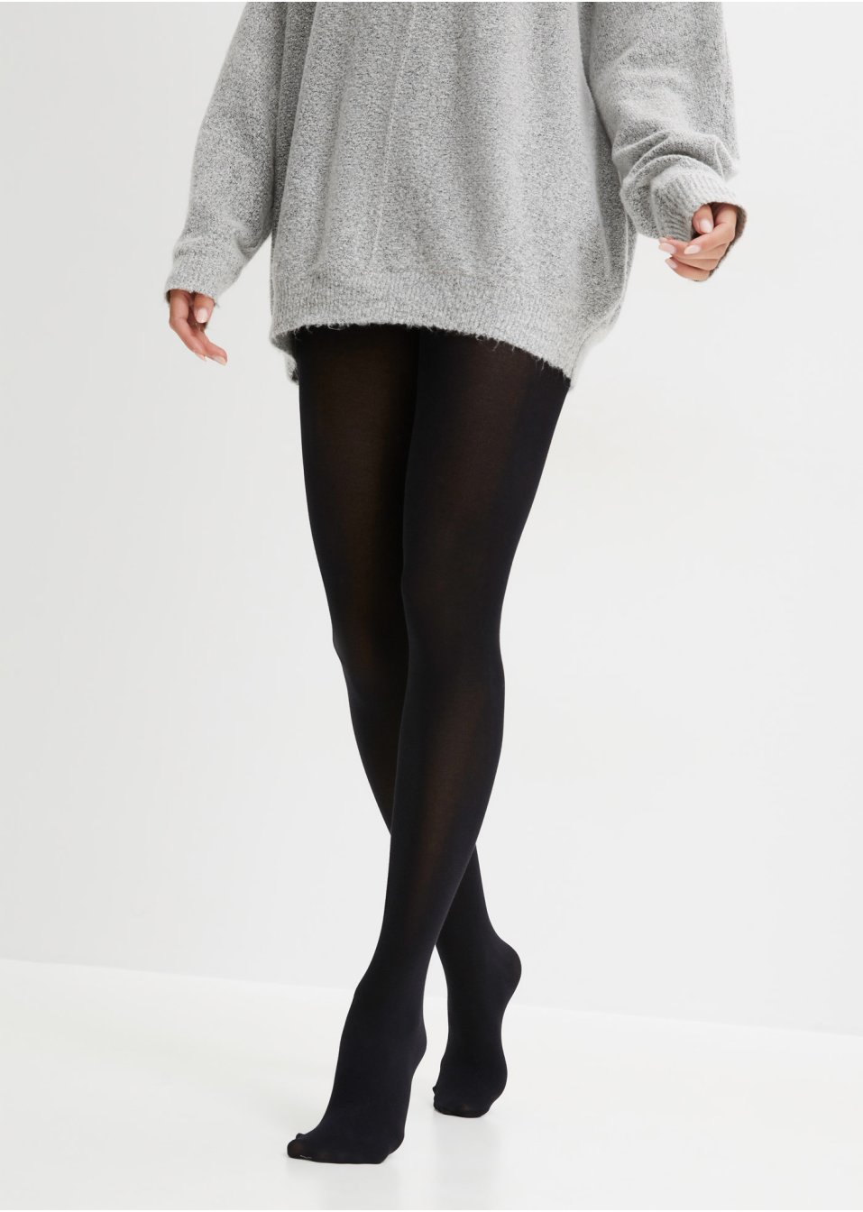 Collant en maille coton avec taille confortable