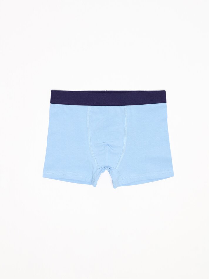 Pacote com 7 cuecas boxer estampadas - Cores Variadas