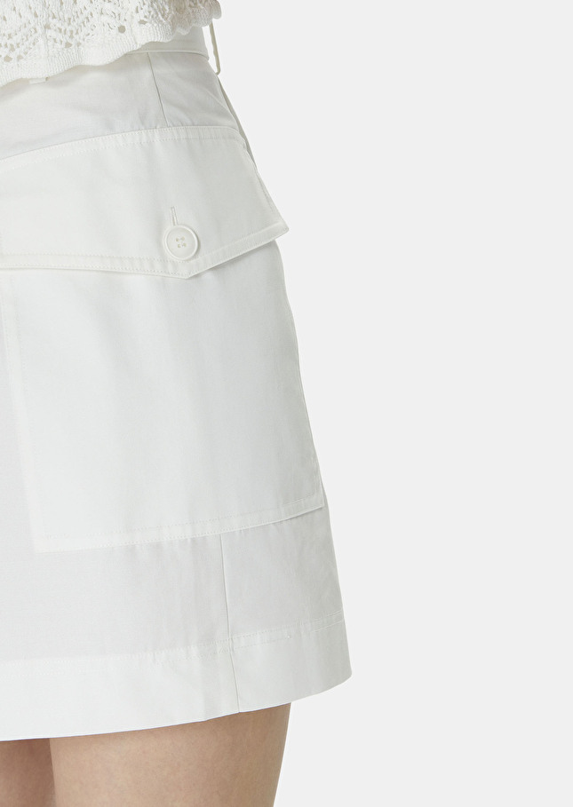 Short Sylvianeblanc en coton