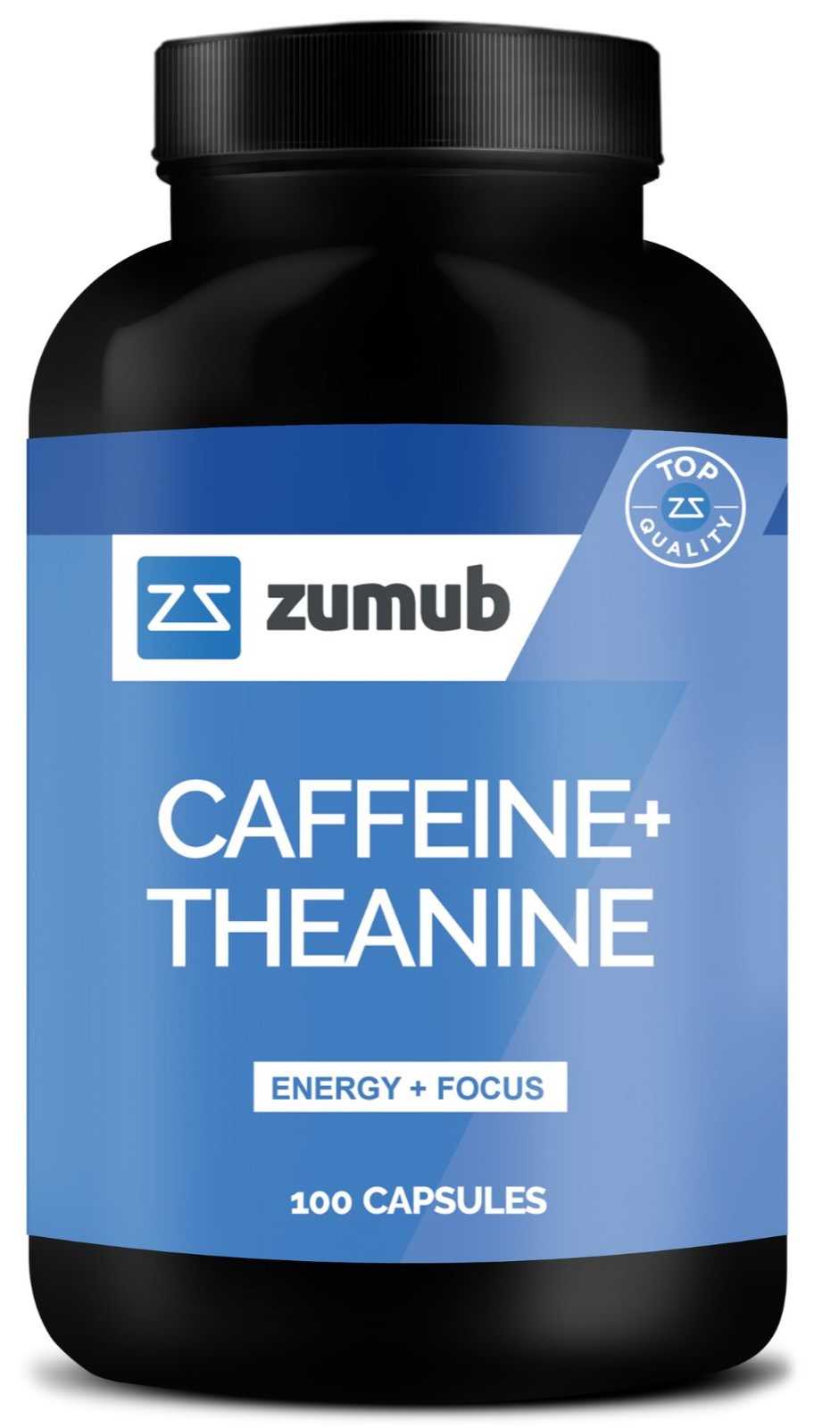 Zumub Cafeína + Teanina 100 Cápsulas
