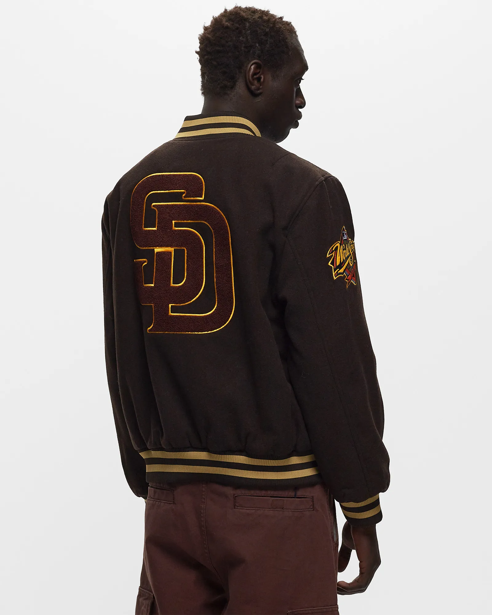 New Era MLB PATCH VARSITY JACKET SAN DIEGO PADRES