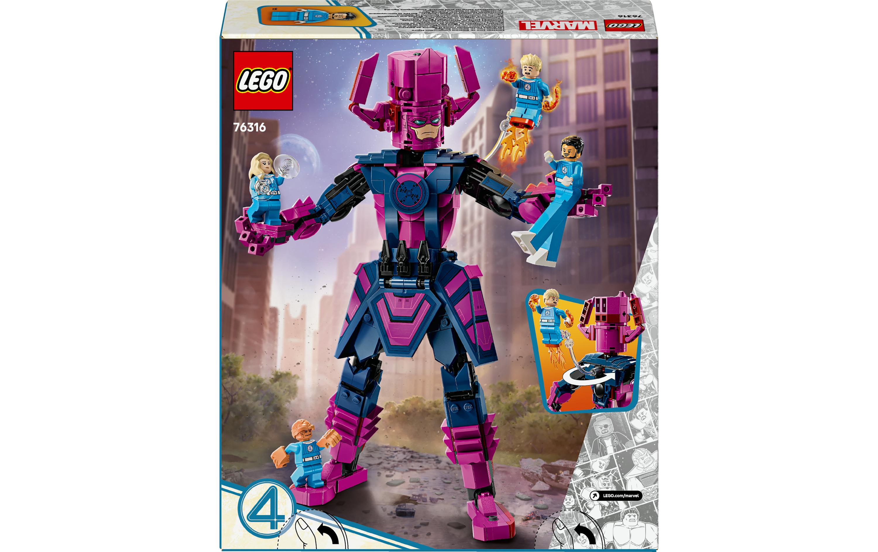 Marvel Fantastic Four vs. Galactus BaufigurLego Spielset