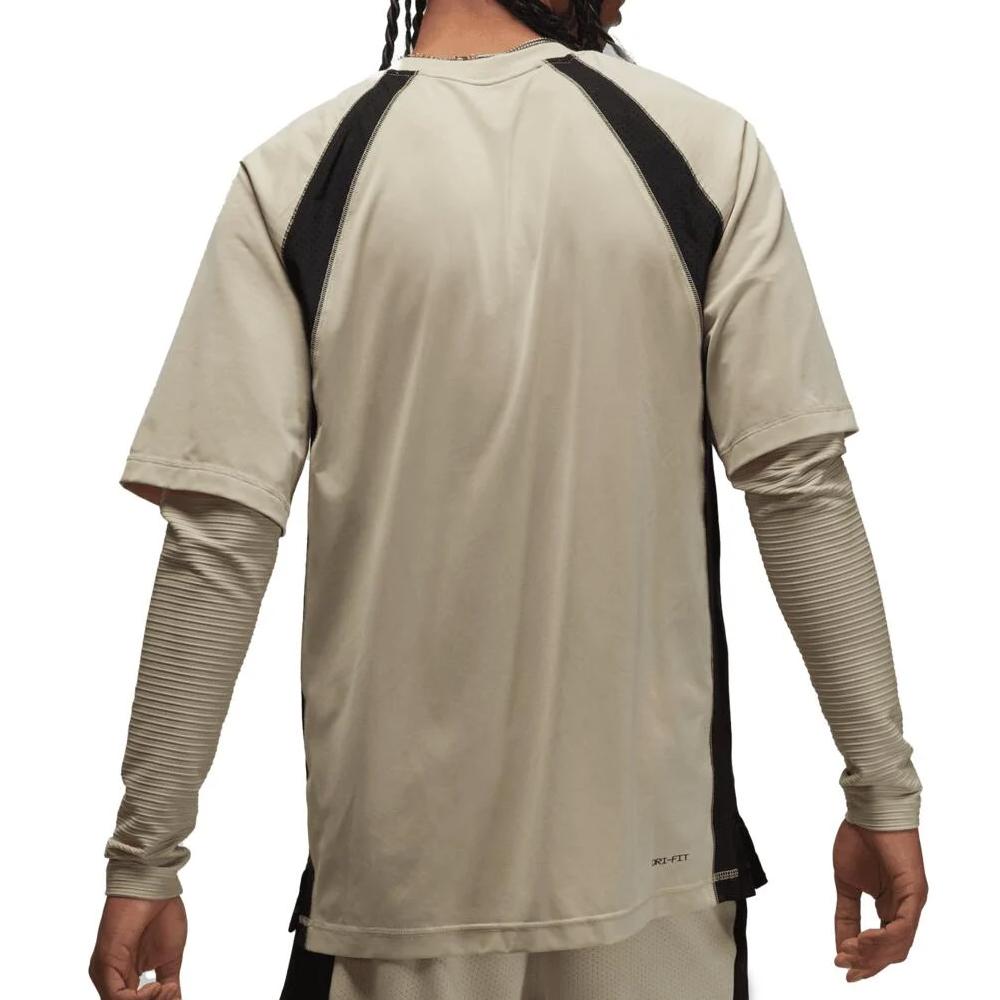 Nike T-shirt Manches Longues Beige Homme Nike Sprt Stmt