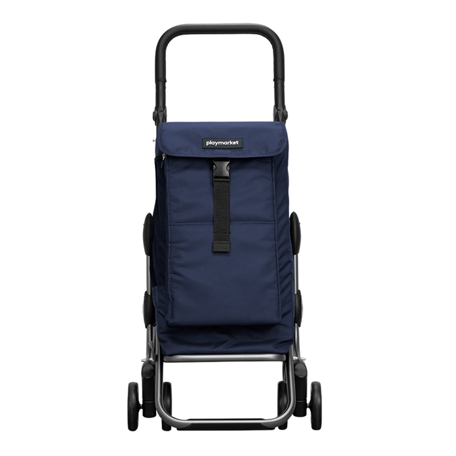 Playmarket Go Up Premium Boodschappentrolley blauw