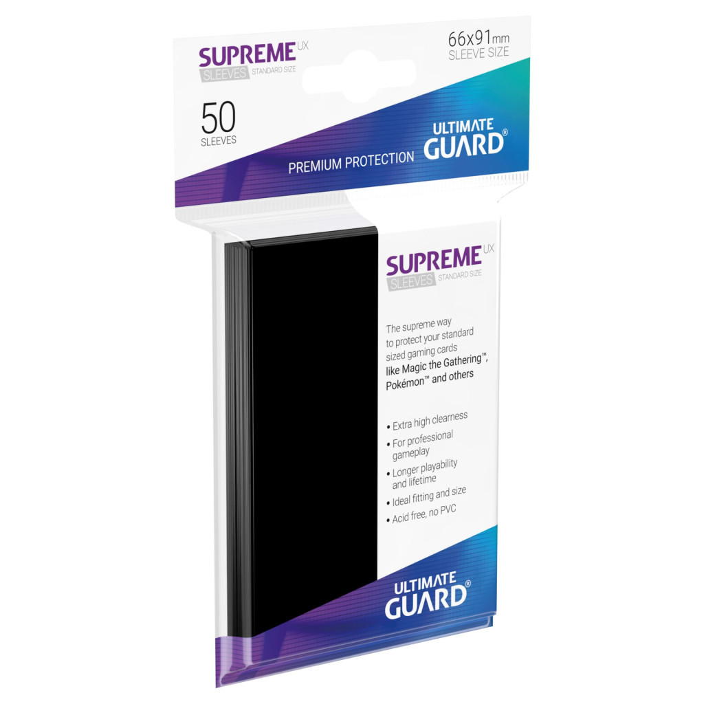 50 Supreme UX Sleeves Standard Size