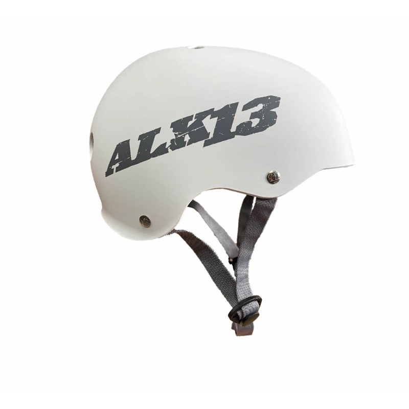Casque ALK13 H2O+ White - Grey logo - The Corner Shop