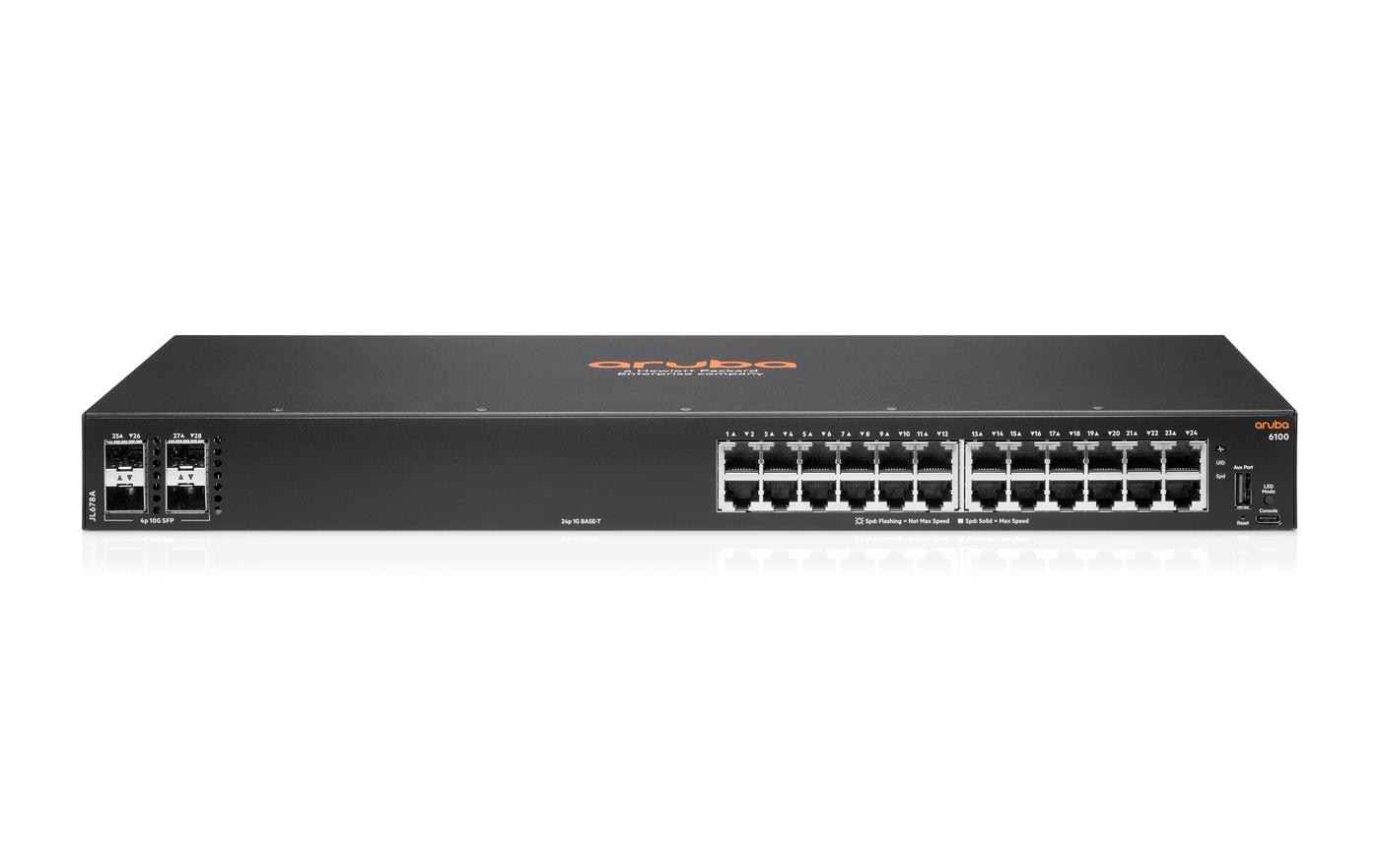 Switch CX 6100 24G 28 Port<br>Aruba CX 6100 Switch-Serie
