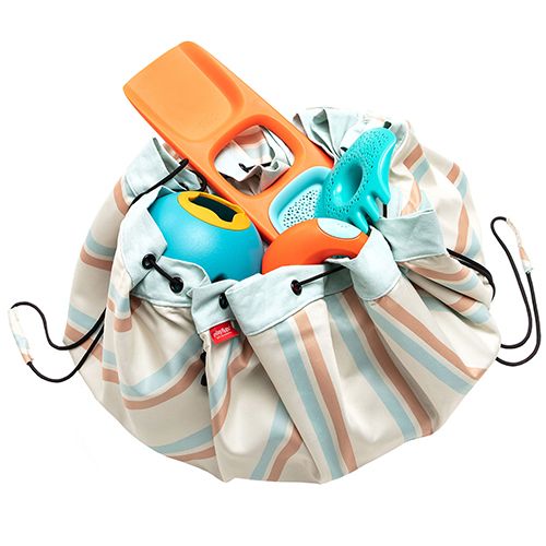 Play&go waterdicht speelkleed en opbergzak outdoor - stripes