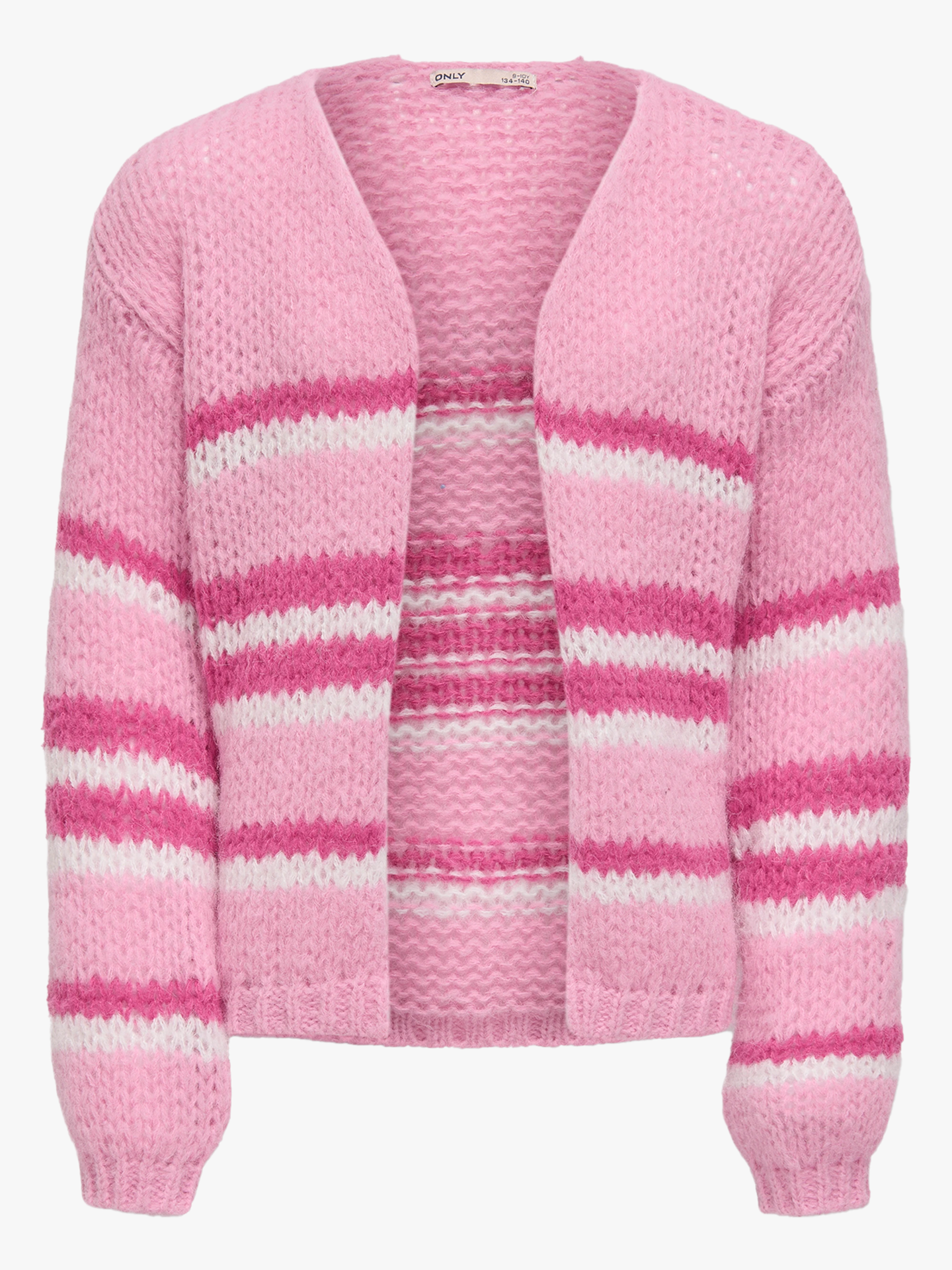Nordic Life Long Sleeve Stripe Cardigan Knit
