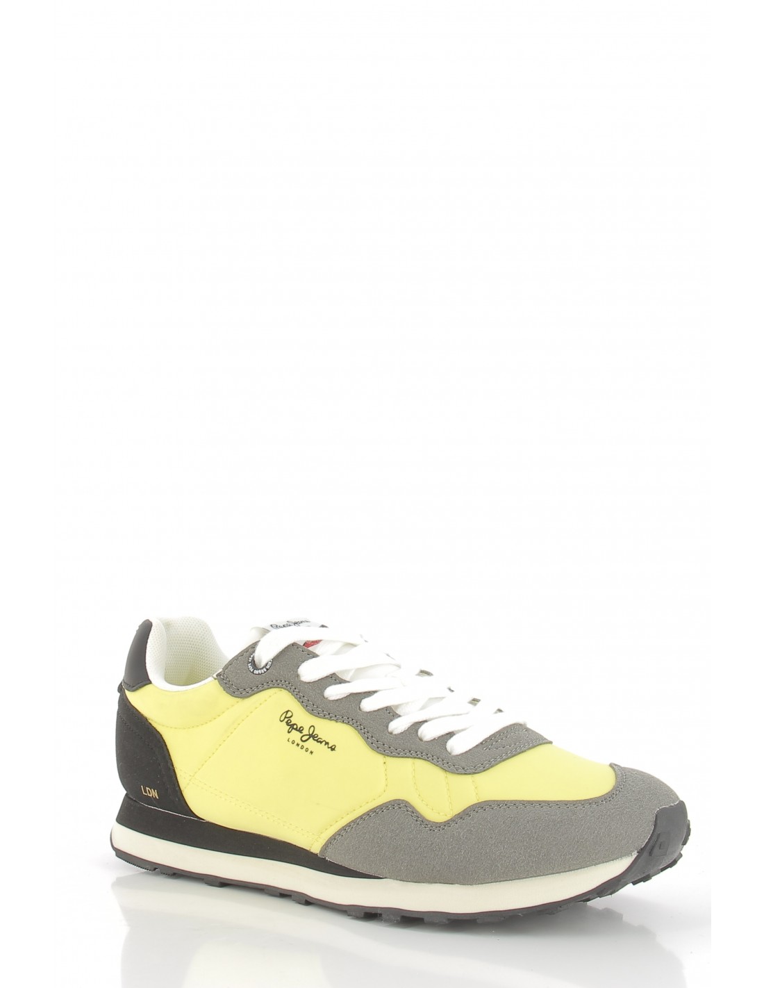 pepe jeans baskets de ville homme natch jaune/gris/noir