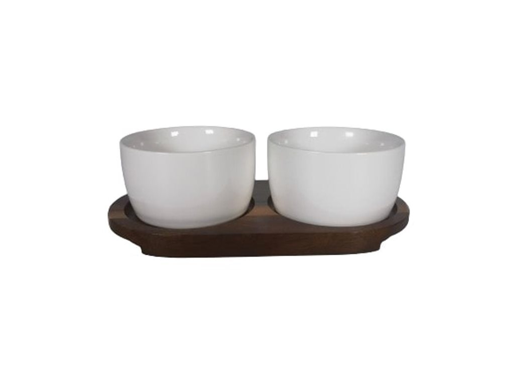 CONJUNTO DE 2 TAÇAS MILO ACTUEL PORCELANA 6CM