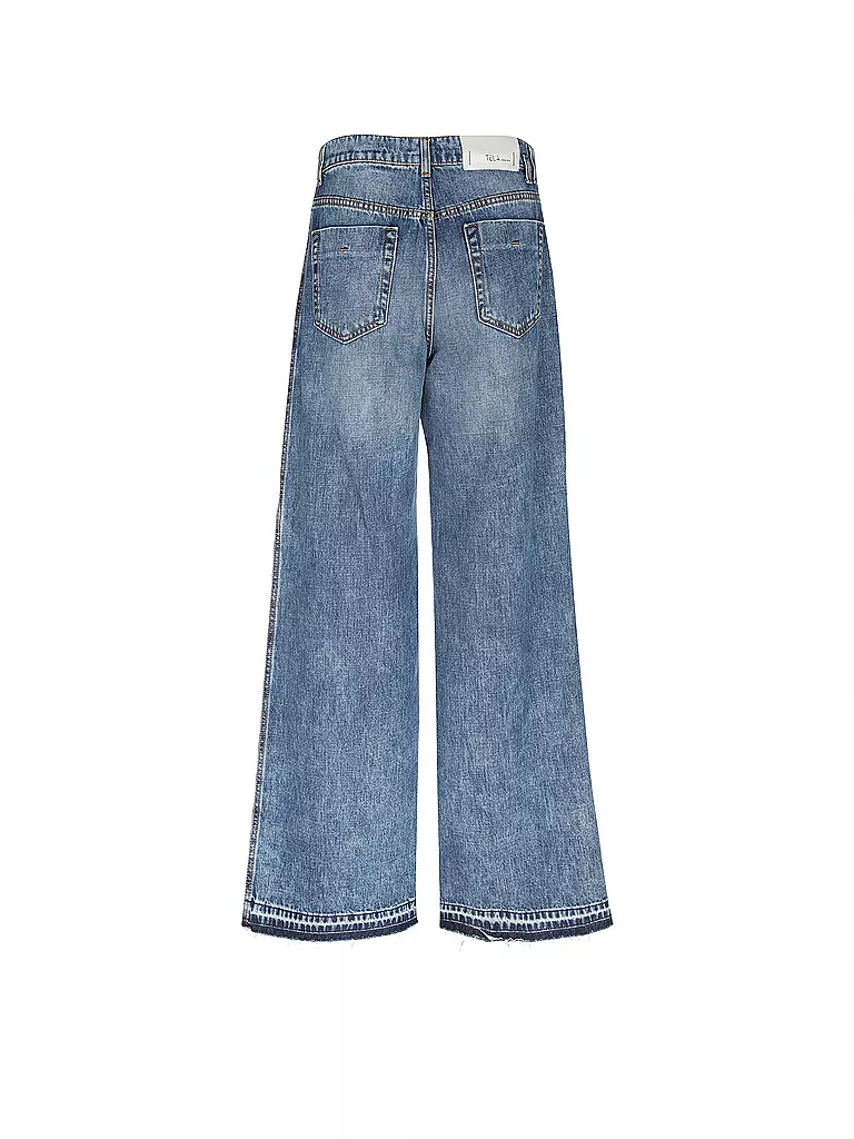 TELA Jeans Wide Leg TABACCO blau