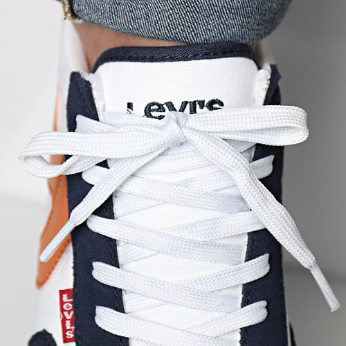 Baskets Sneaker 235400 Regular White Navy Blue