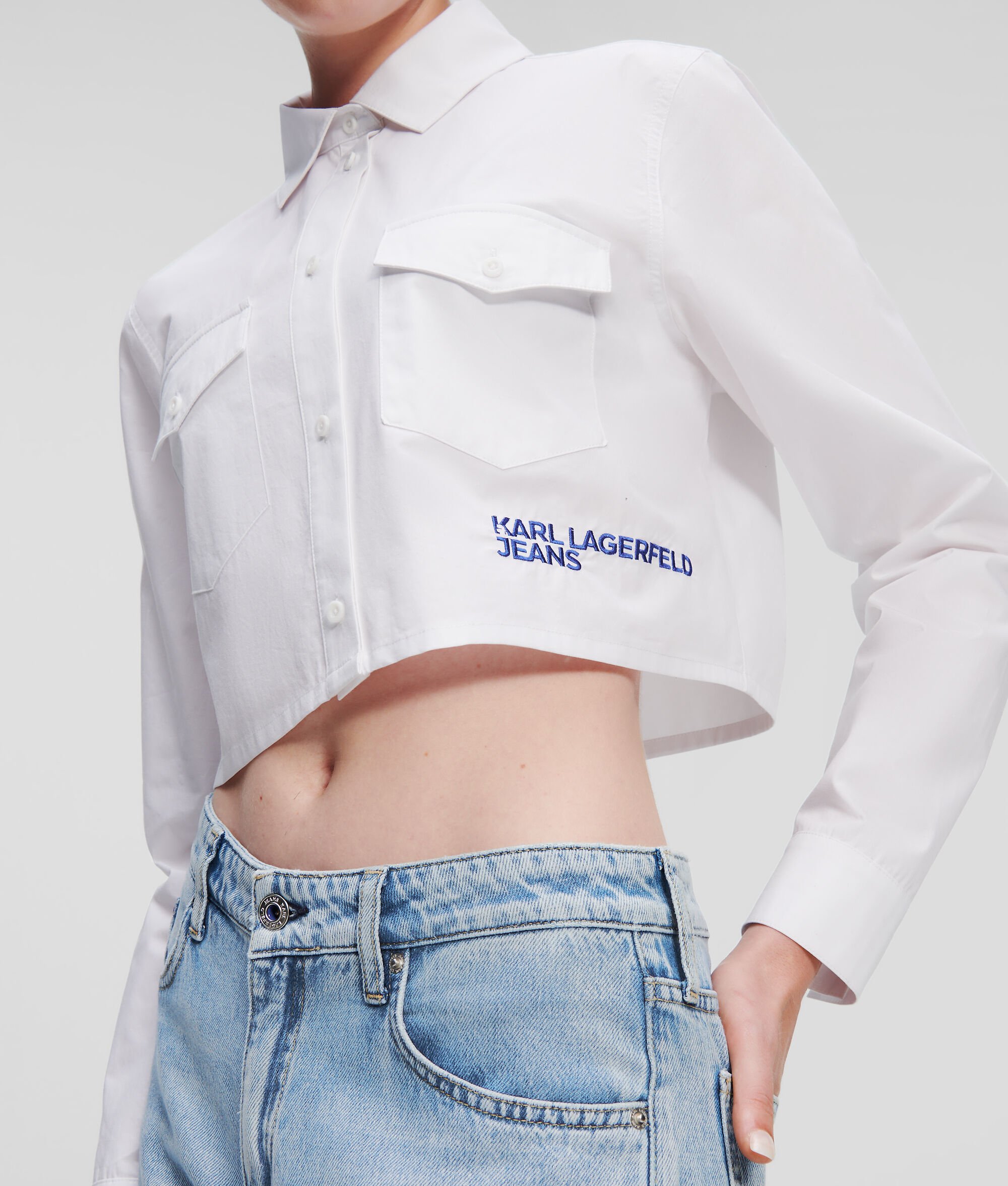 CHEMISE CROPPED KLJ