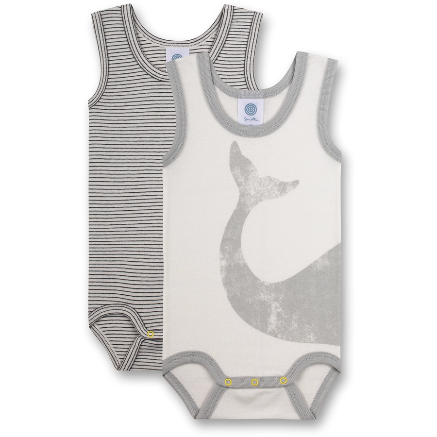 Sanetta Body Doppelpack offwhite Wal