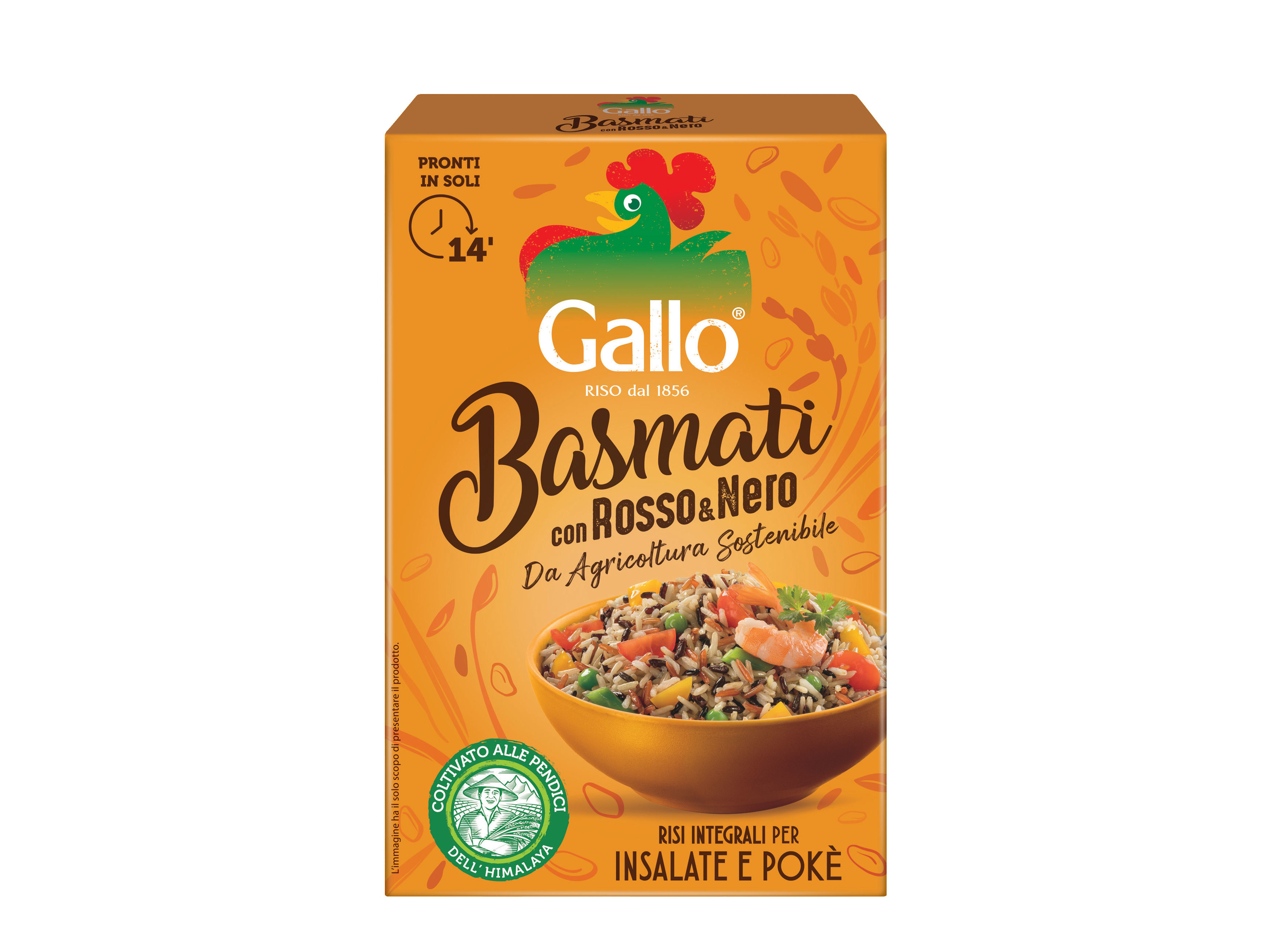 ARROZ RISO GALLO BASMATI VERM & NEGRO 500G