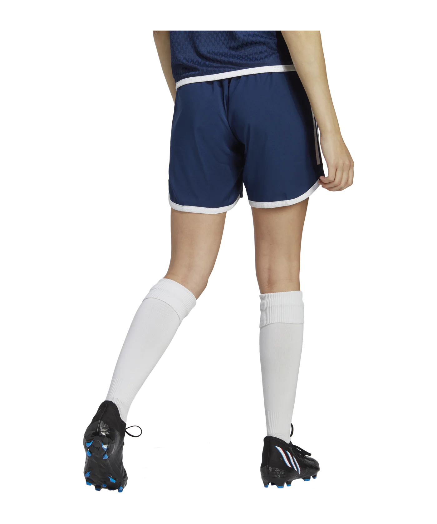 adidas Tiro 23 Competition Match Short Damen Blau Weiss