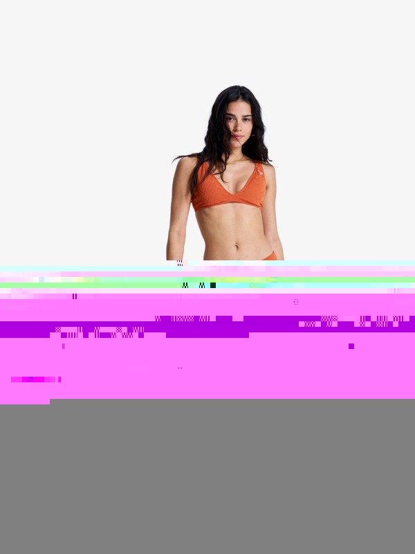 Current Coolness Hipster Bas de maillot de bain hipster Orange Femme