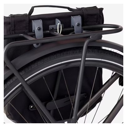 Paire de Sacoche de Porte-Bagages Btwin 540 2X20L Noir