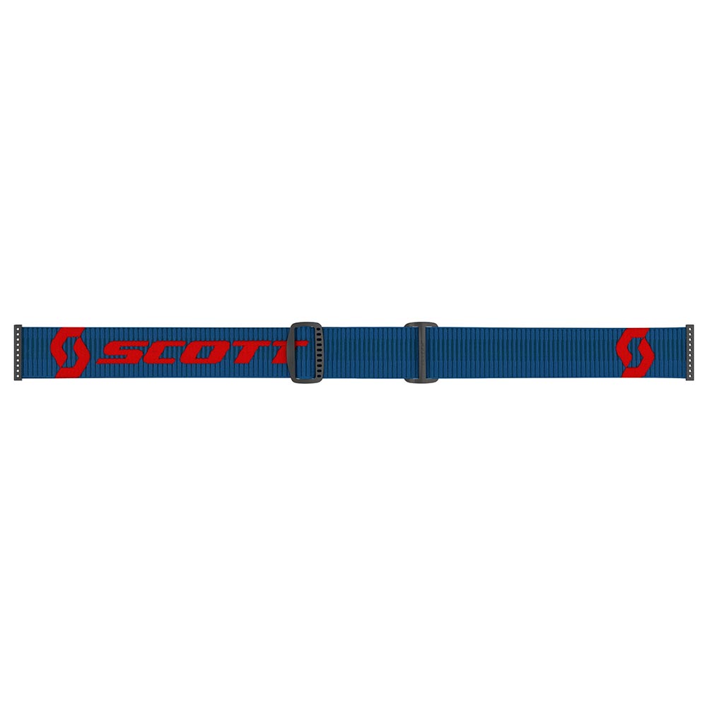 Scott - Masque Fury Bleu foncé / Rouge fluo / Orange