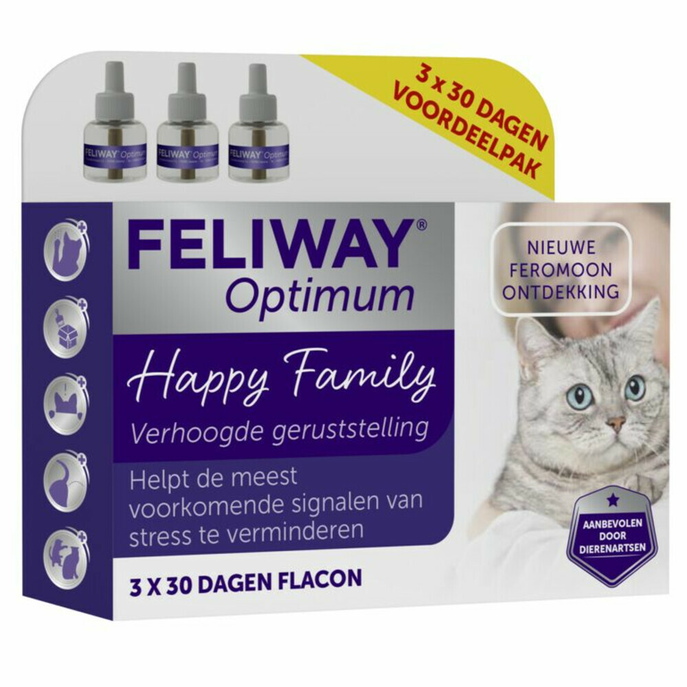 Feliway Optimum 3-Pack3 x 48 ml