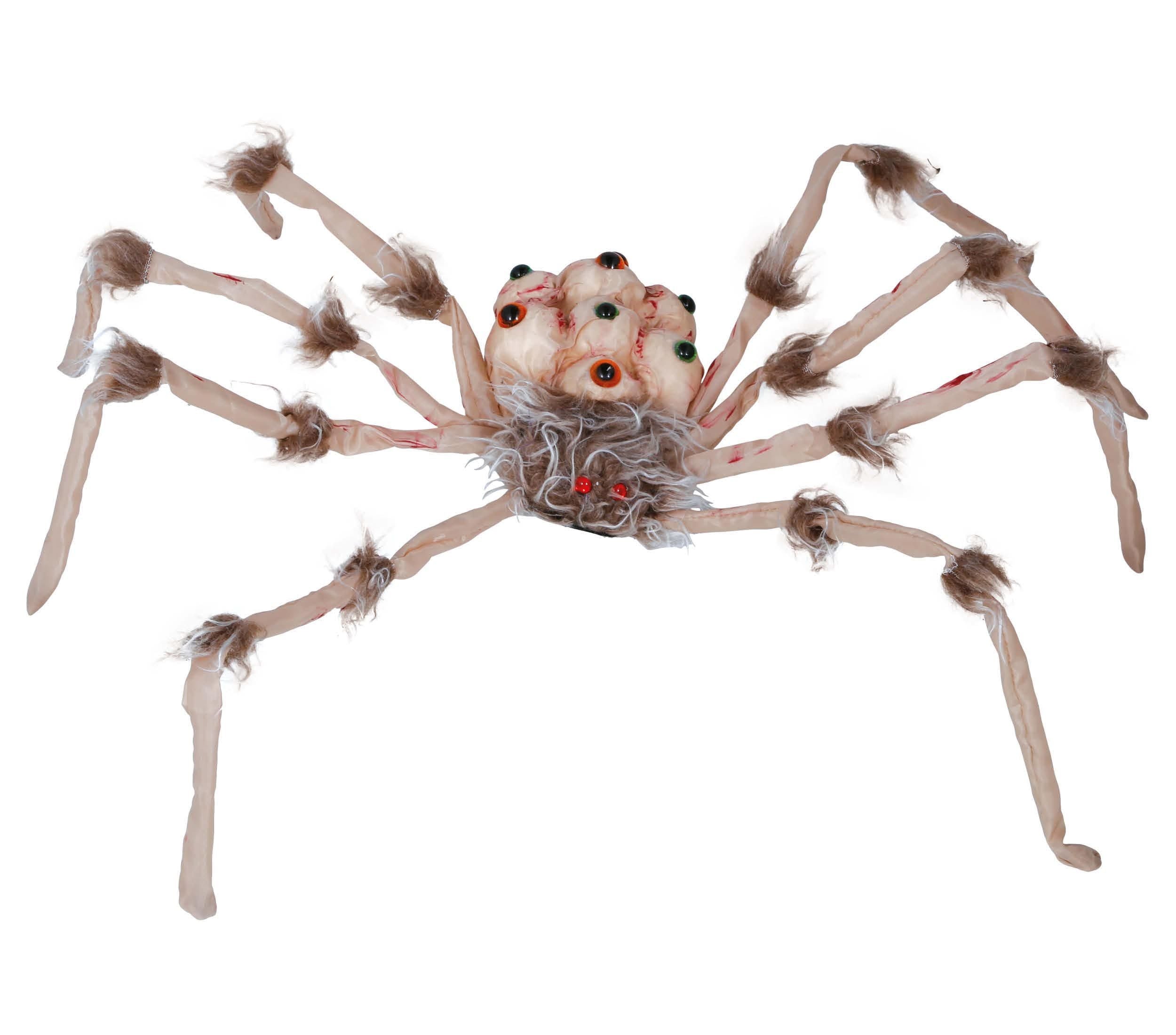Halloween Nep Spin Met Licht 80cm