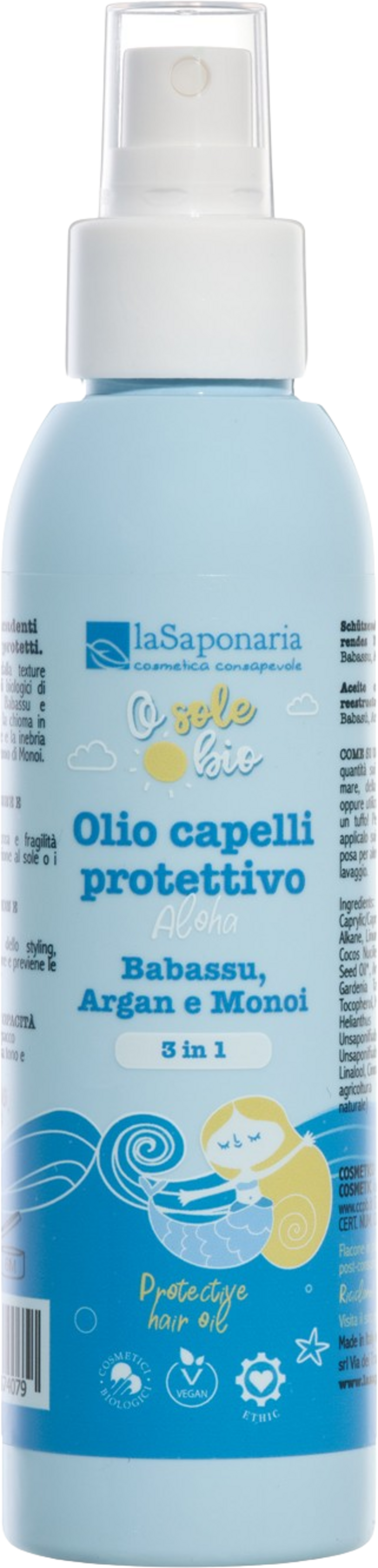 La Saponaria  osolebio Schützendes 3in1 Haaröl, 125 ml