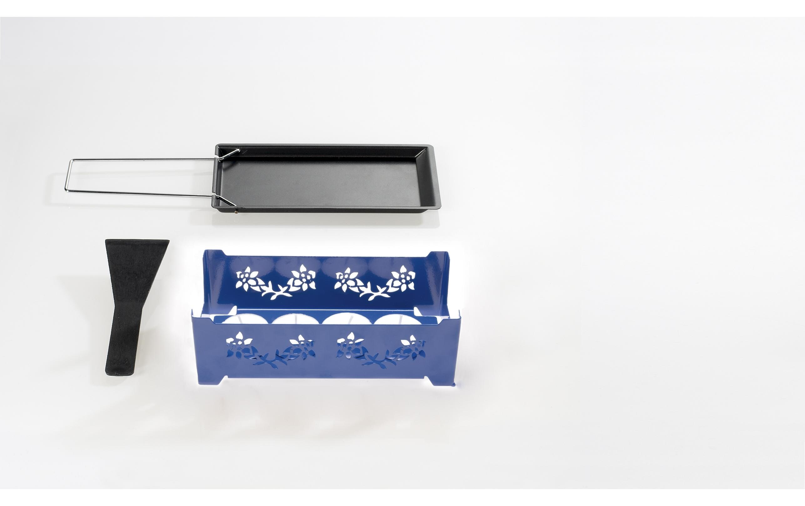 Teelicht-Raclette Heat Cheese! @home BlauFür eine Person, blau