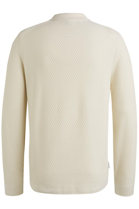 Cast Iron ecru heren polo
