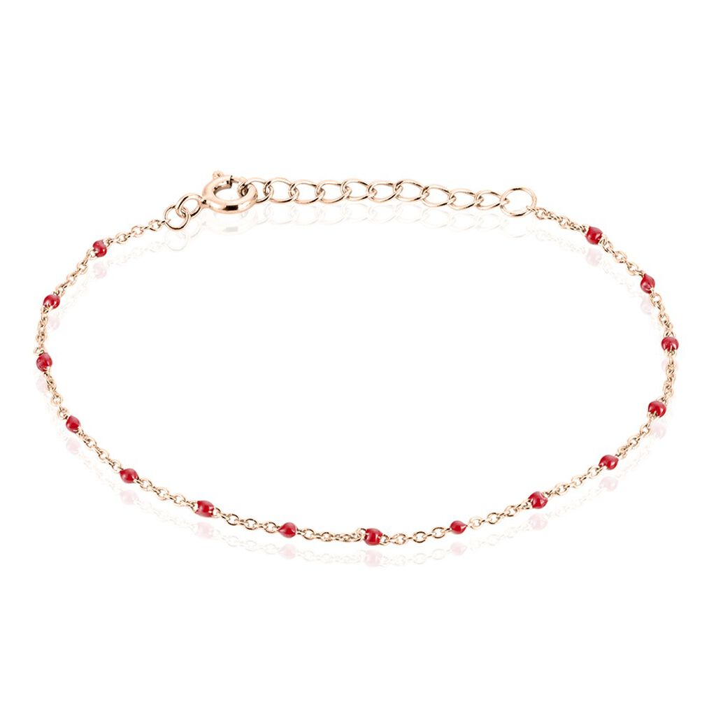 Bracelet Argent Rose Polka